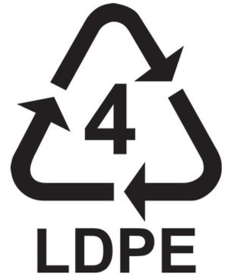 Kode Botol Plastik 4 LDPE